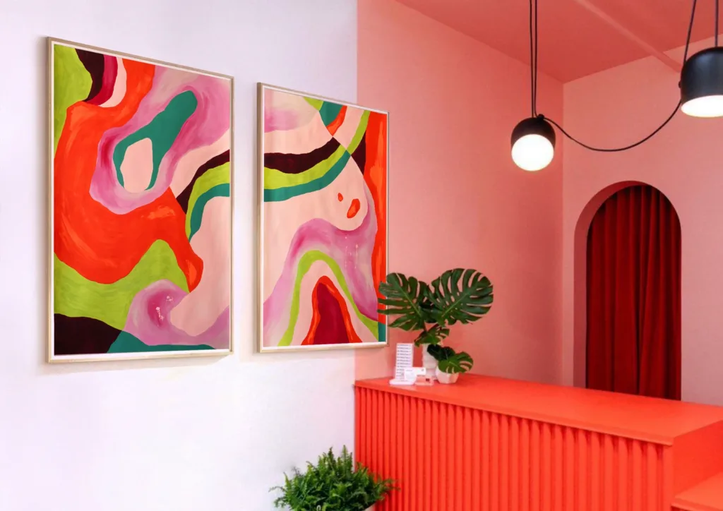 Sensual Diptych — In situ